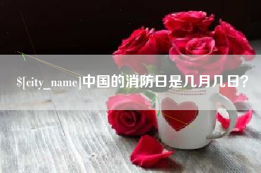六盘水中国的消防日是几月几日？