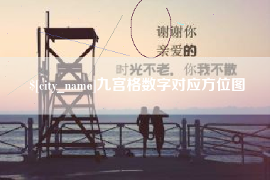 六盘水九宫格数字对应方位图