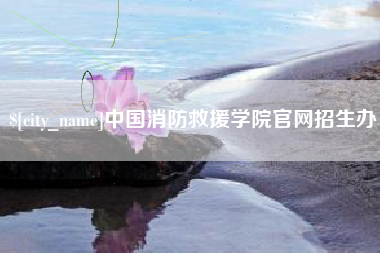 六盘水中国消防救援学院官网招生办