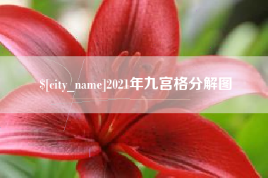 六盘水2021年九宫格分解图