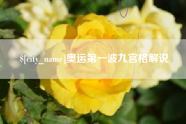 六盘水奥运第一波九宫格解说