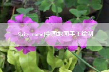 六盘水中国地图手工绘制