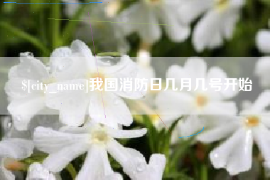 六盘水我国消防日几月几号开始