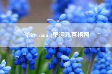六盘水奥运九宫格图