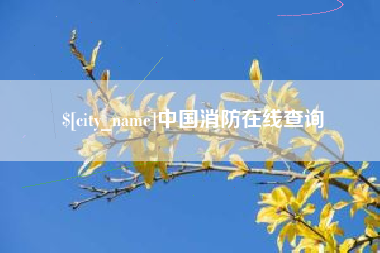 六盘水中国消防在线查询