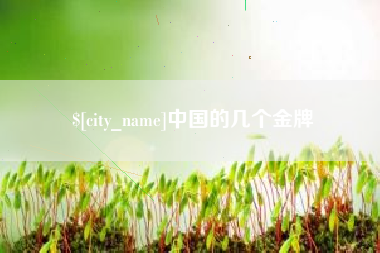 六盘水中国的几个金牌