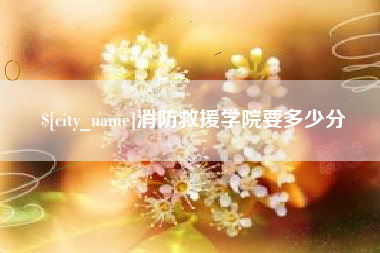 六盘水消防救援学院要多少分